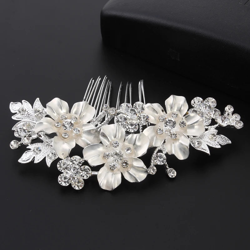 Wedding Bridal Hair Combs Vintage Crystal Hairpins