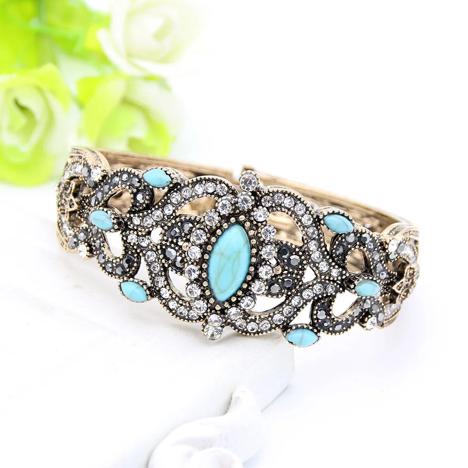 Bangle Cuff Bracelet Bridal Jewelry Vintage