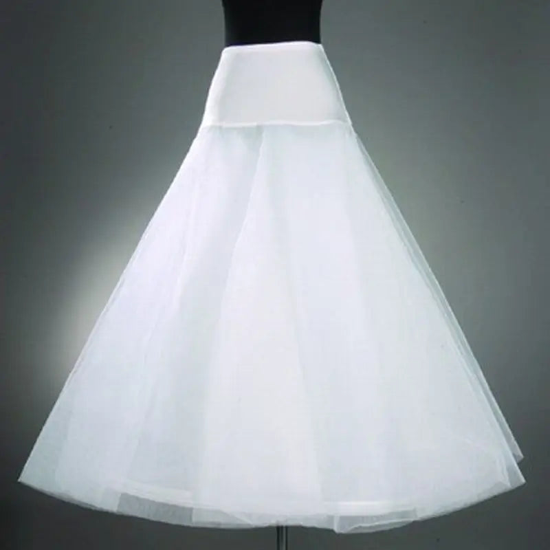 Womens A-Line 1-Hoop Fishtail Petticoat