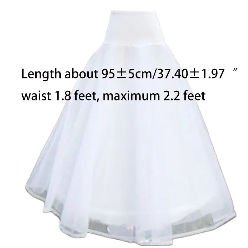 Womens A-Line 1-Hoop Fishtail Petticoat