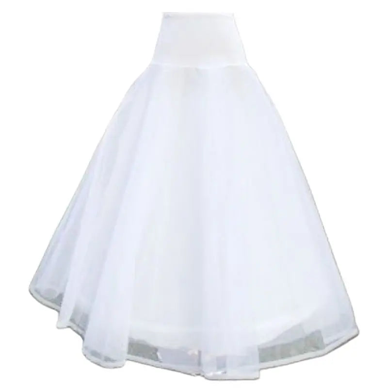 Womens A-Line 1-Hoop Fishtail Petticoat