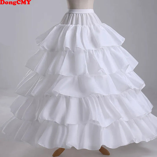 Long 4 Hoops Petticoat Underskirt