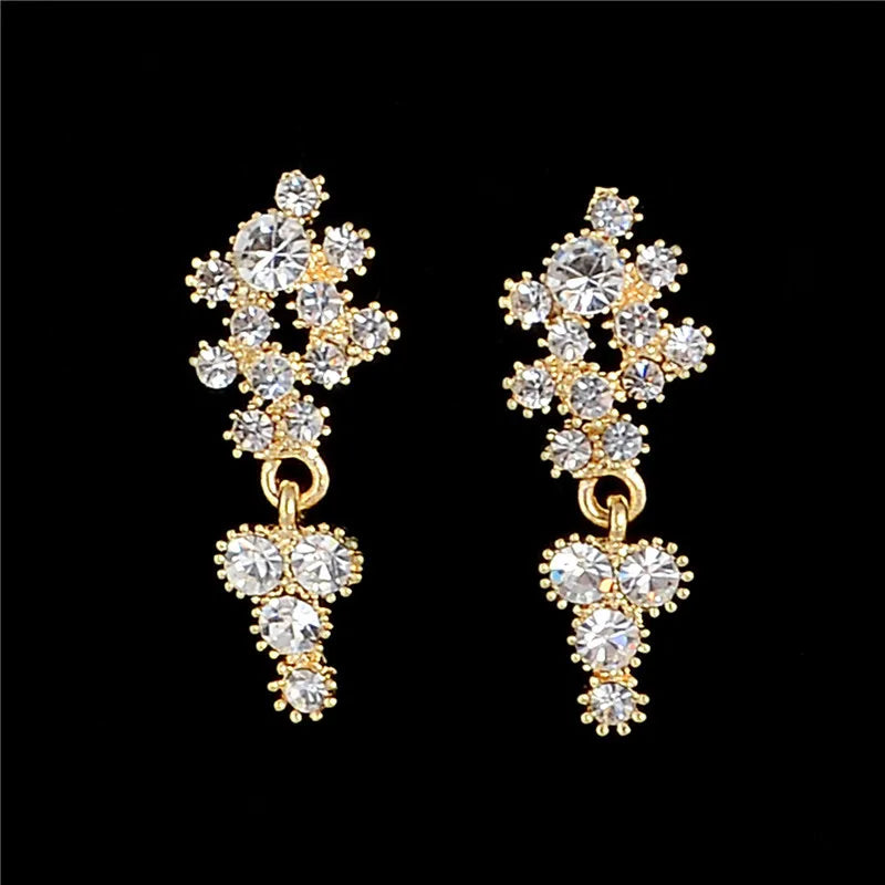 Gorgeous Bridal Jewelry Set High Quality Gold