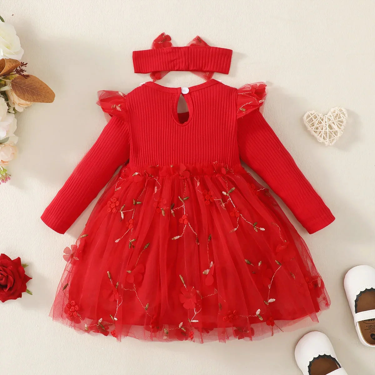 Newborn Girl Dress Princess Baby Dress