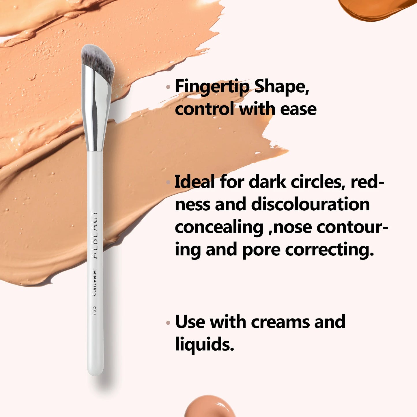 Angled Concealer Brush Under Eye