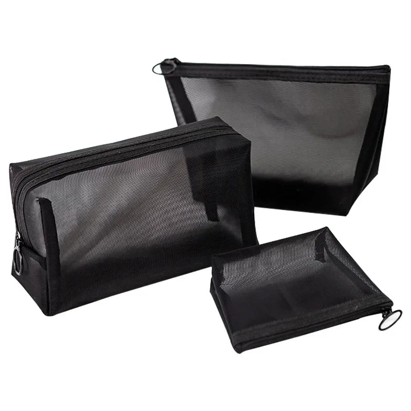 Mesh Transparent Cosmetic Bag