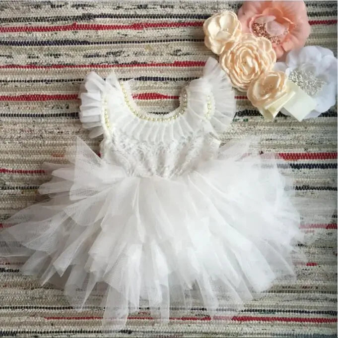 Beautiful flower girls wedding dress