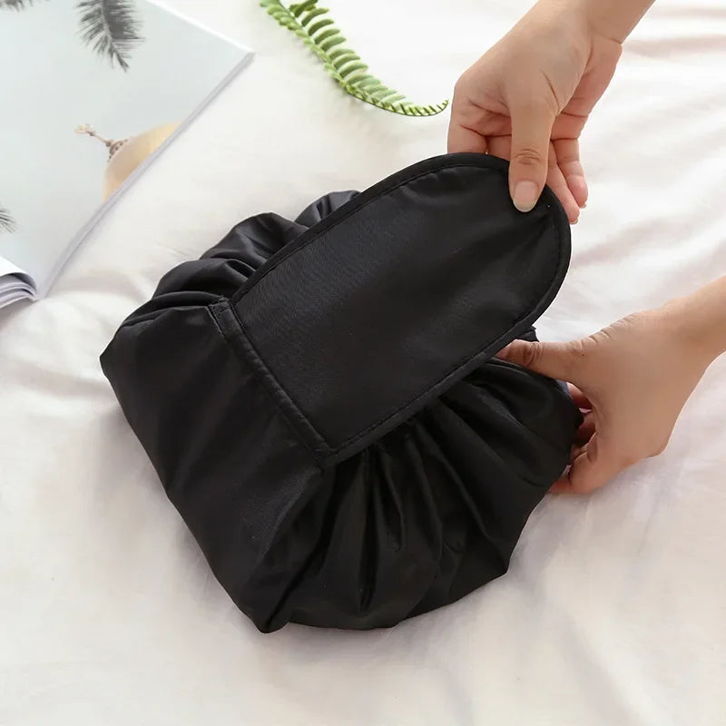 Women Drawstring Cosmetic Bag Travel Storage