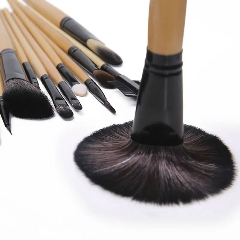 24 pcs Makeup Brush Sets Professional Cosmetics Brushes