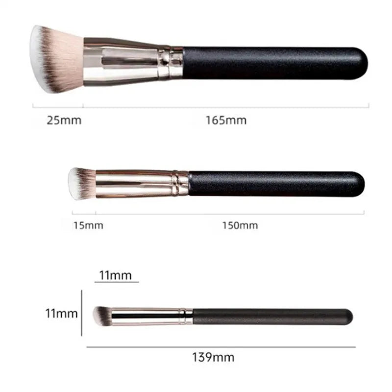 Makeup Brushes Foundation Concealer Angled Seamless