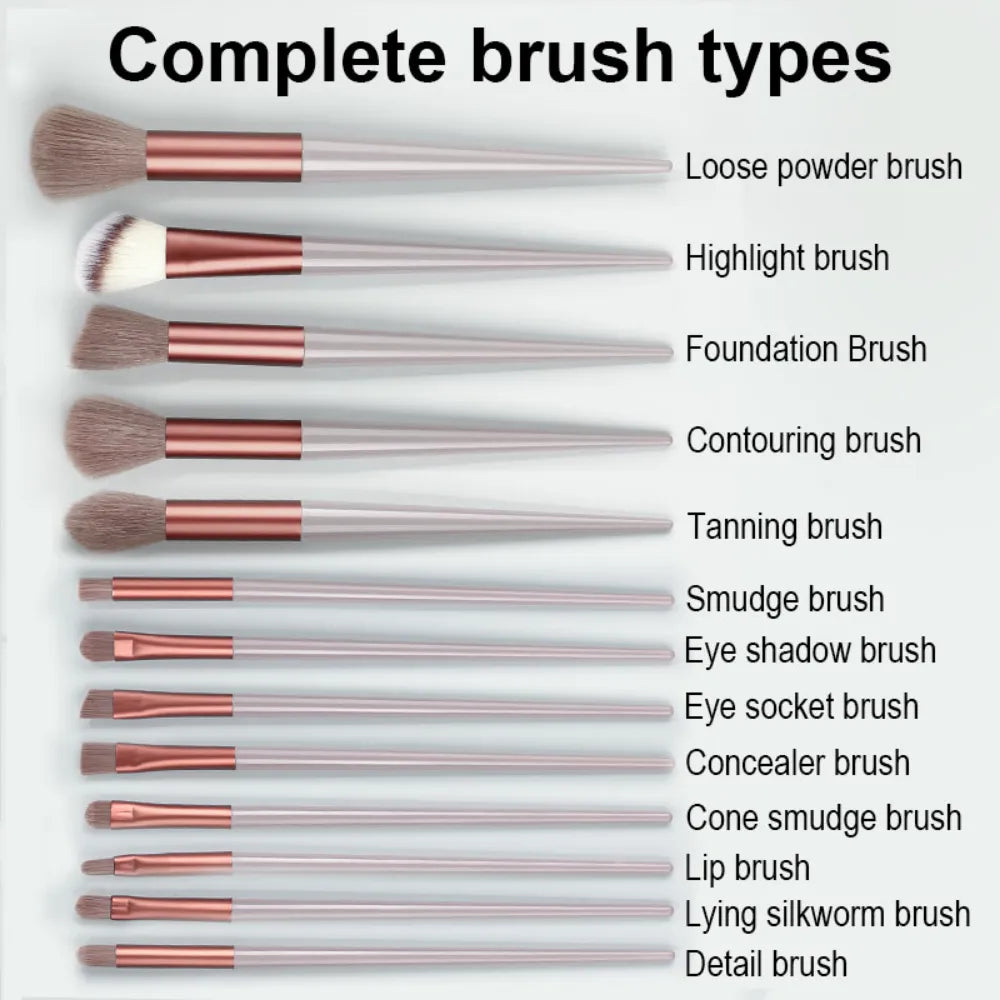 13Pcs Makeup Brush Set Make Up Concealer Brush