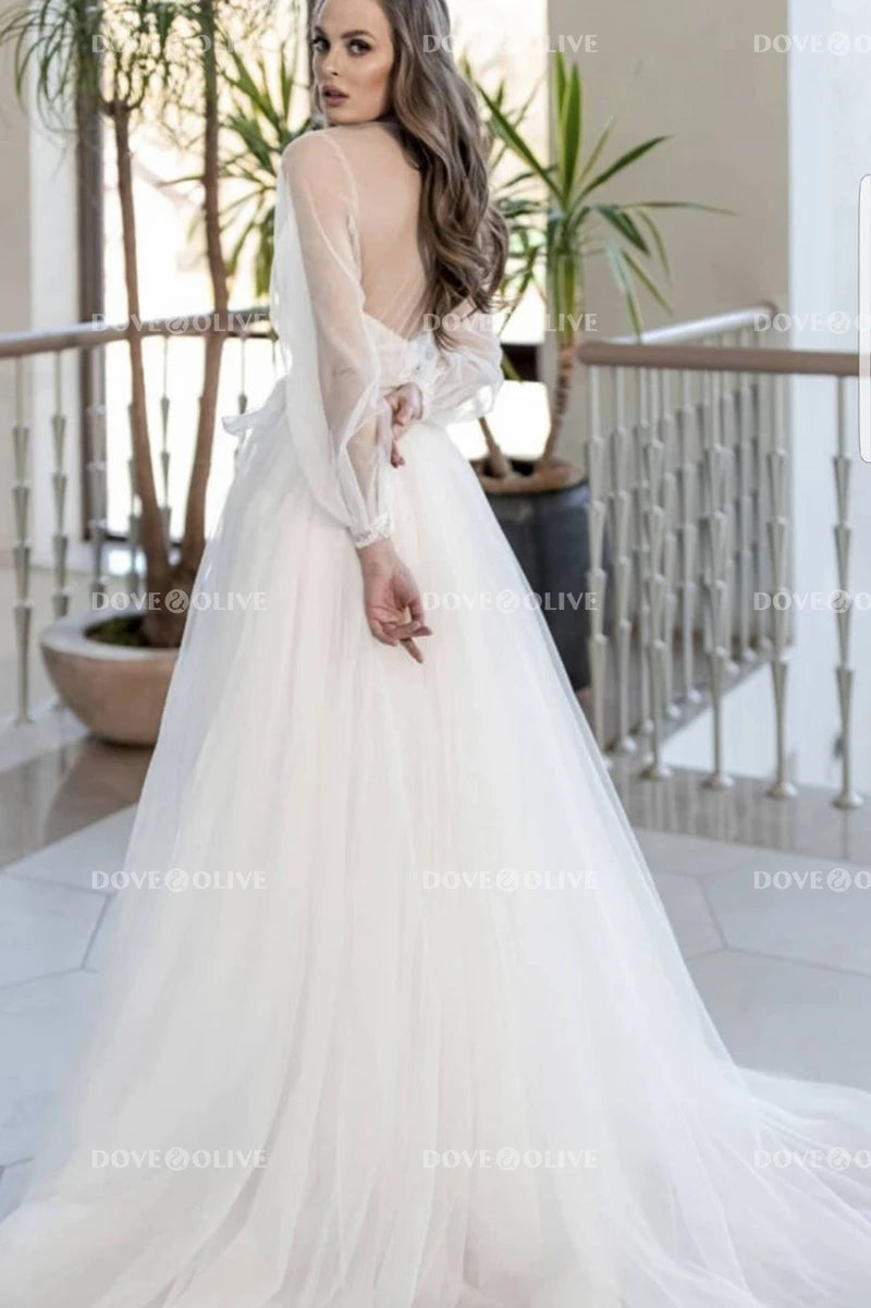 Long Sleeves Wrap for Wedding Dress Jacket Cape