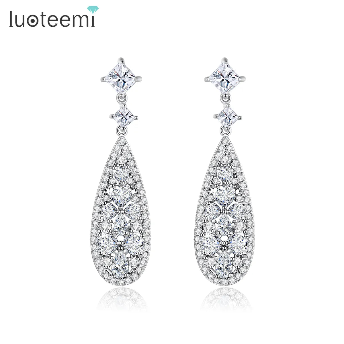 Trendy Romantic Long Pendant Earrings