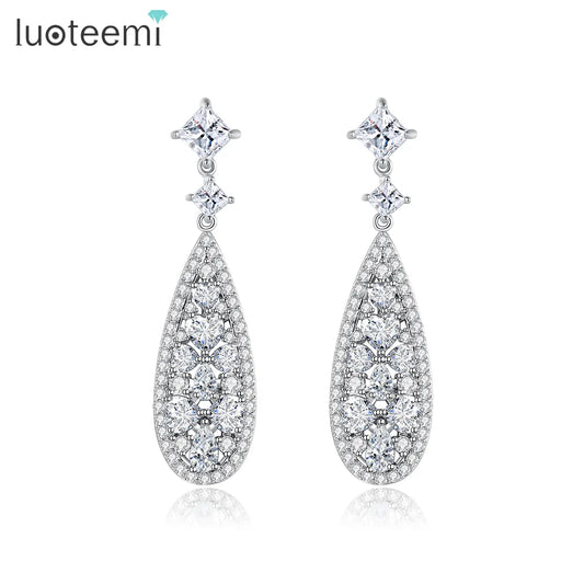 Trendy Romantic Long Pendant Earrings